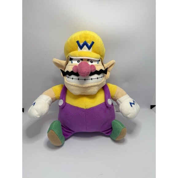 Little Buddy Nintendo Super Mario All Star Collection 10" Wario Plush Toy - Picture 1 of 7
